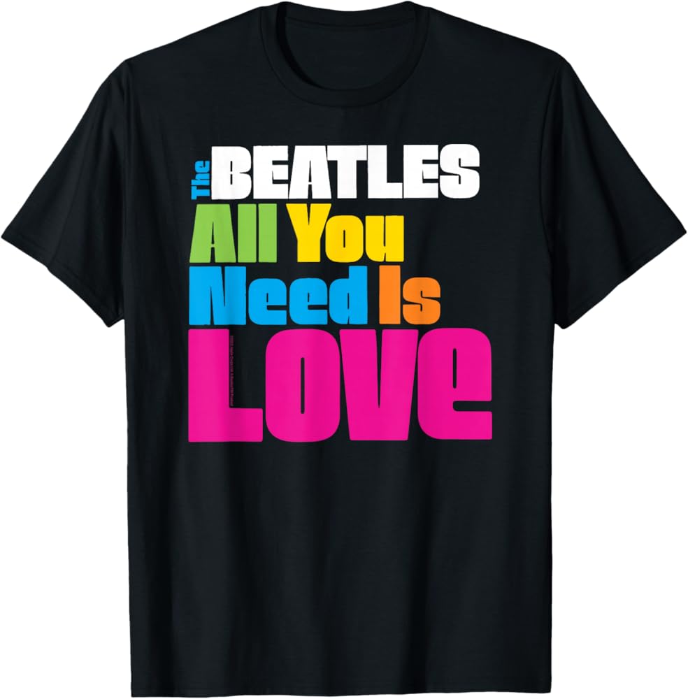 Amazon | ビートルズ - All You Need Is Love Tシャツ | Tシャツ